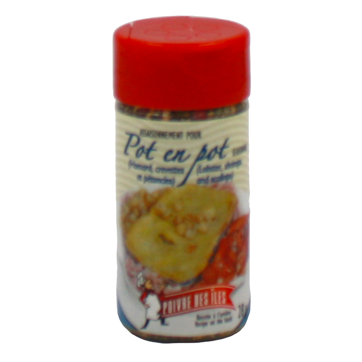 Poivre des Îles - Assaisonnement pour pot en pot (homard, crevettes, pétoncles)