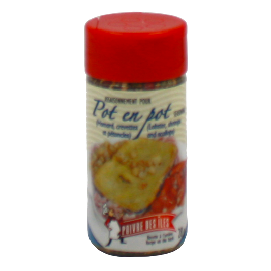 Poivre des Îles - Assaisonnement pour pot en pot (homard, crevettes, pétoncles)