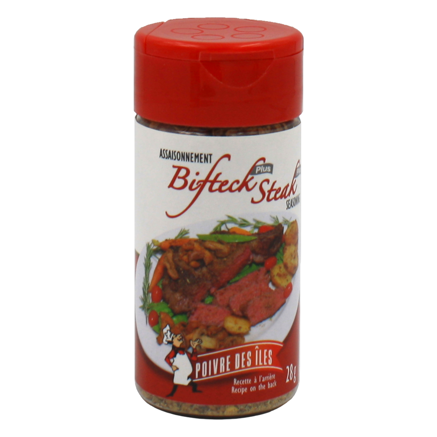Poivre des Îles - Assaisonnement pour bifteck steak plus