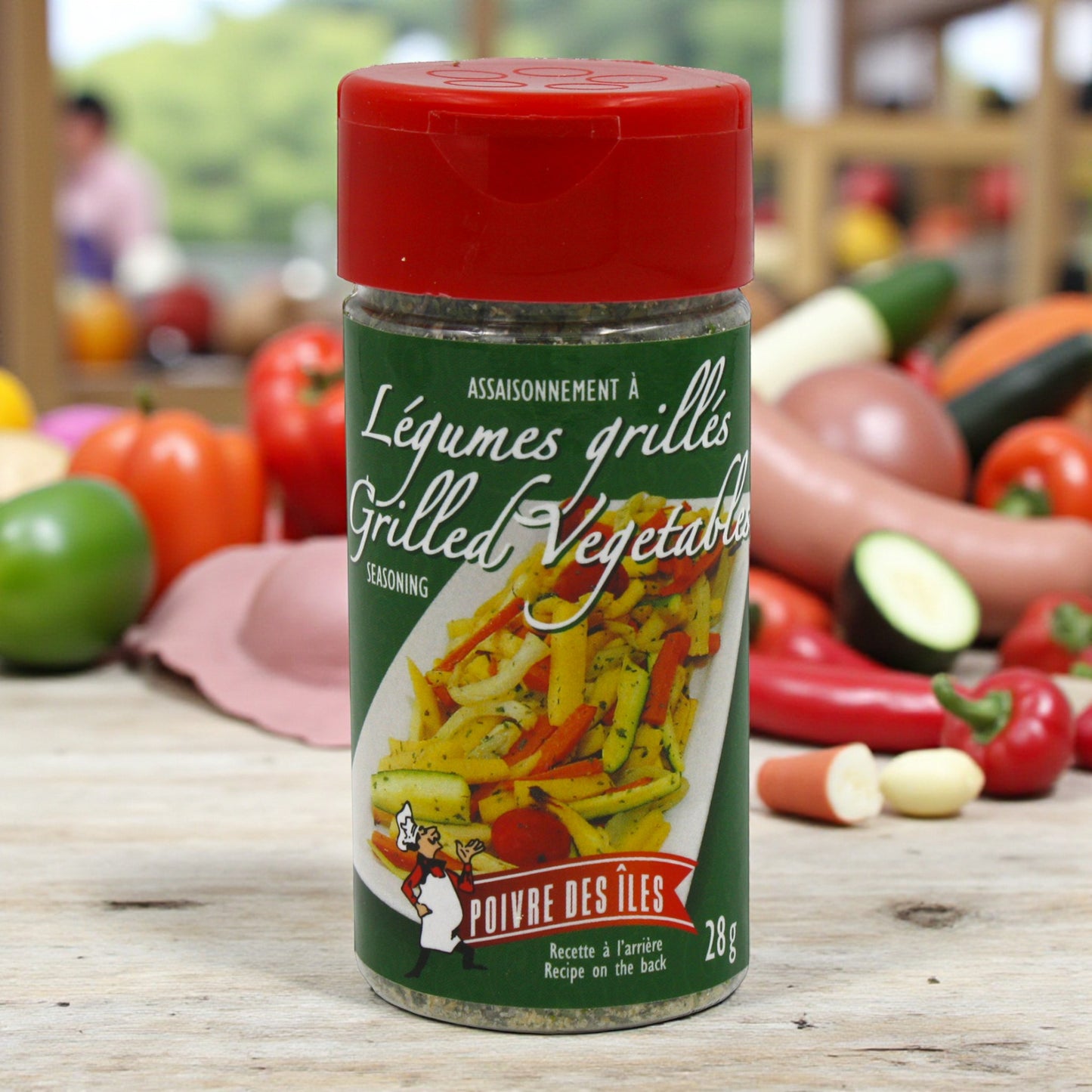 Poivre des Îles - Assaisonnement à légumes grillés