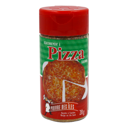 Assaisonnement à pizza Poivre des Îles 28g – mélange d'épices italiennes, Produit du Québec
