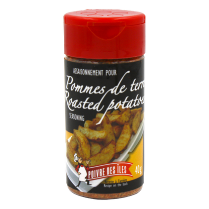 Assaisonnement pour pomme de terre Poivre des Îles 28g – épice québécoise pour frites et patates au four