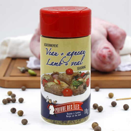 Poivre des Îles - Assaisonnement pour veau et agneau