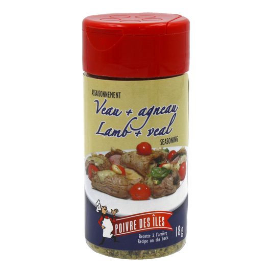 Poivre des Îles - Assaisonnement pour veau et agneau