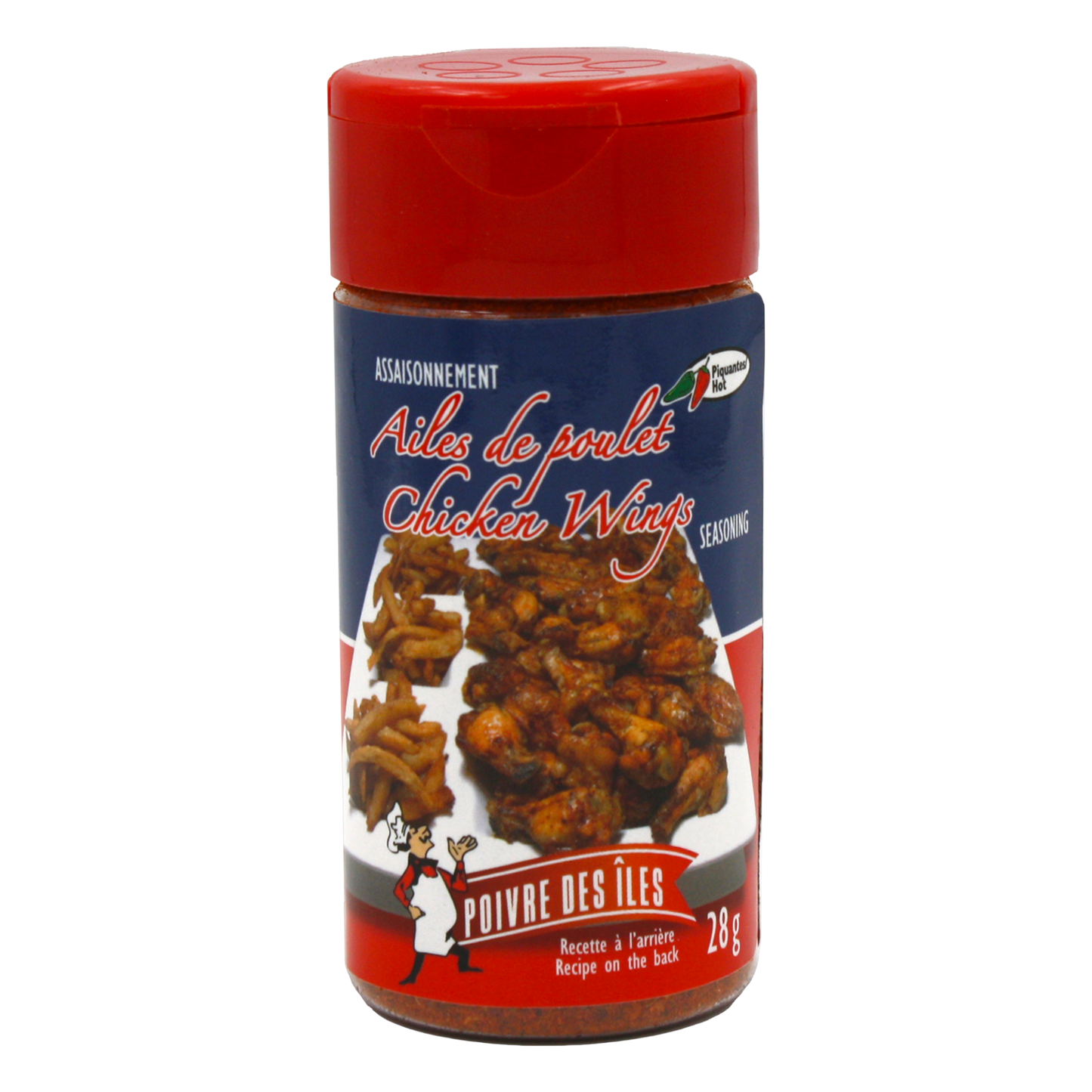Poivre des Îles - Assaisonnement pour ailes de poulet