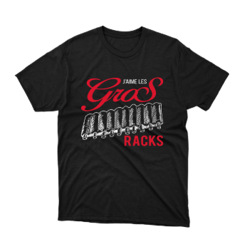 PiratesBBQ – T-Shirt « J'aime les gros racks »