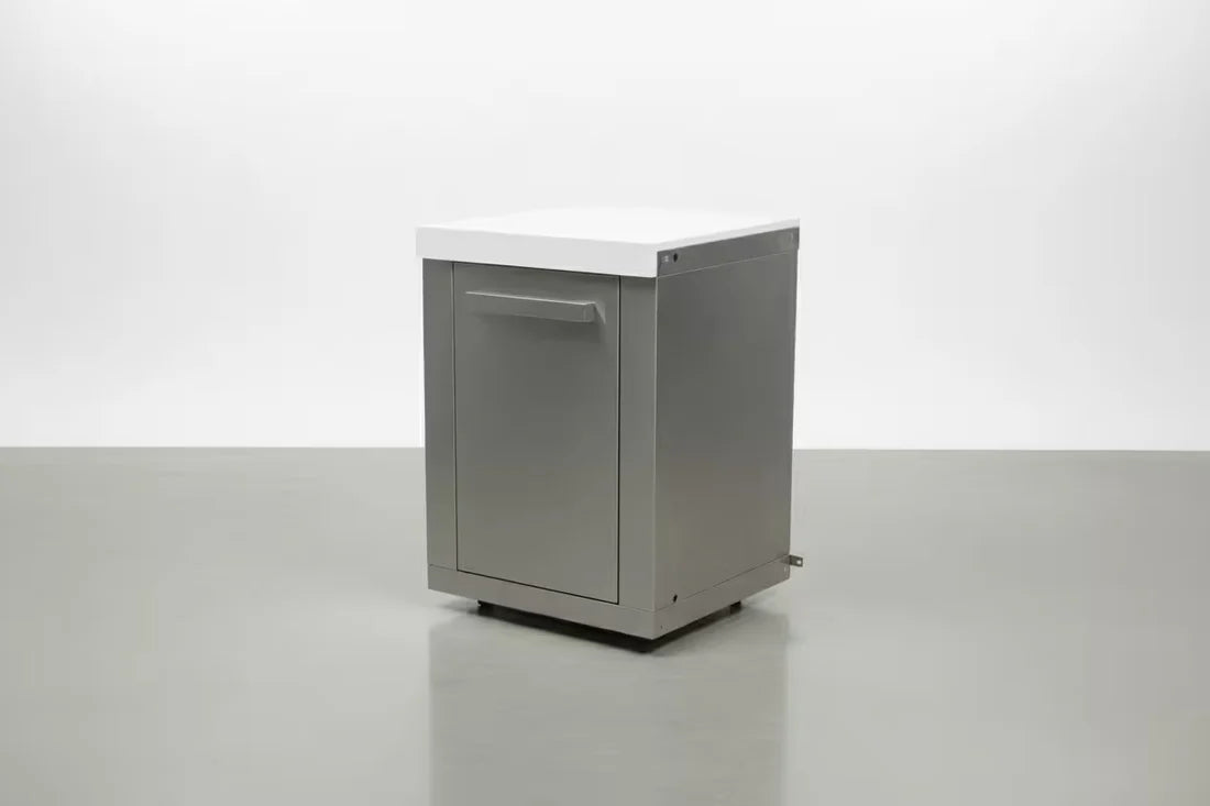 Mont Alpi - Armoire d'extension en acier inoxydable (3 tablettes)
