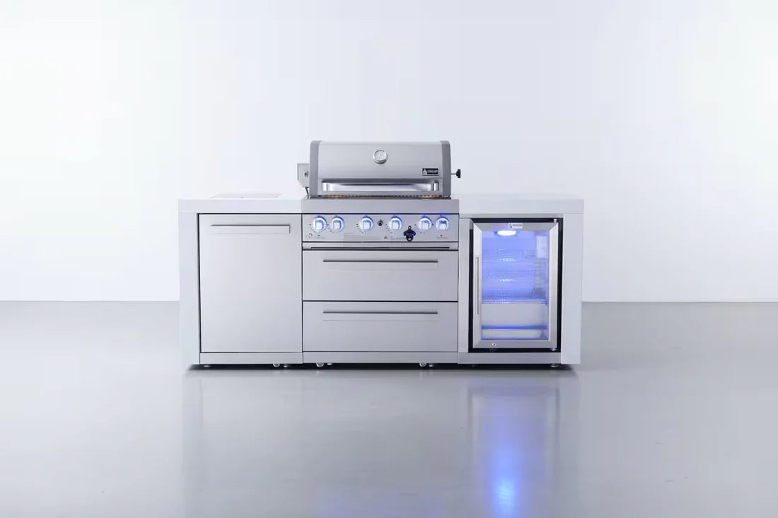 Mont Alpi - Îlot 400 DELUXE avec module réfrigérateur