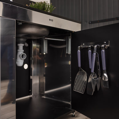 ENO - Support à ustensiles en inox pour Modulo ou Félix