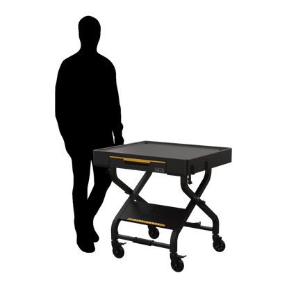 Halo - Chariot pliable avec tiroir (pour tous les appareils portables)