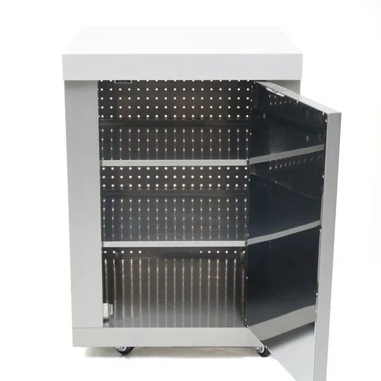 Mont Alpi - Armoire d'extension en acier inoxydable (3 tablettes)