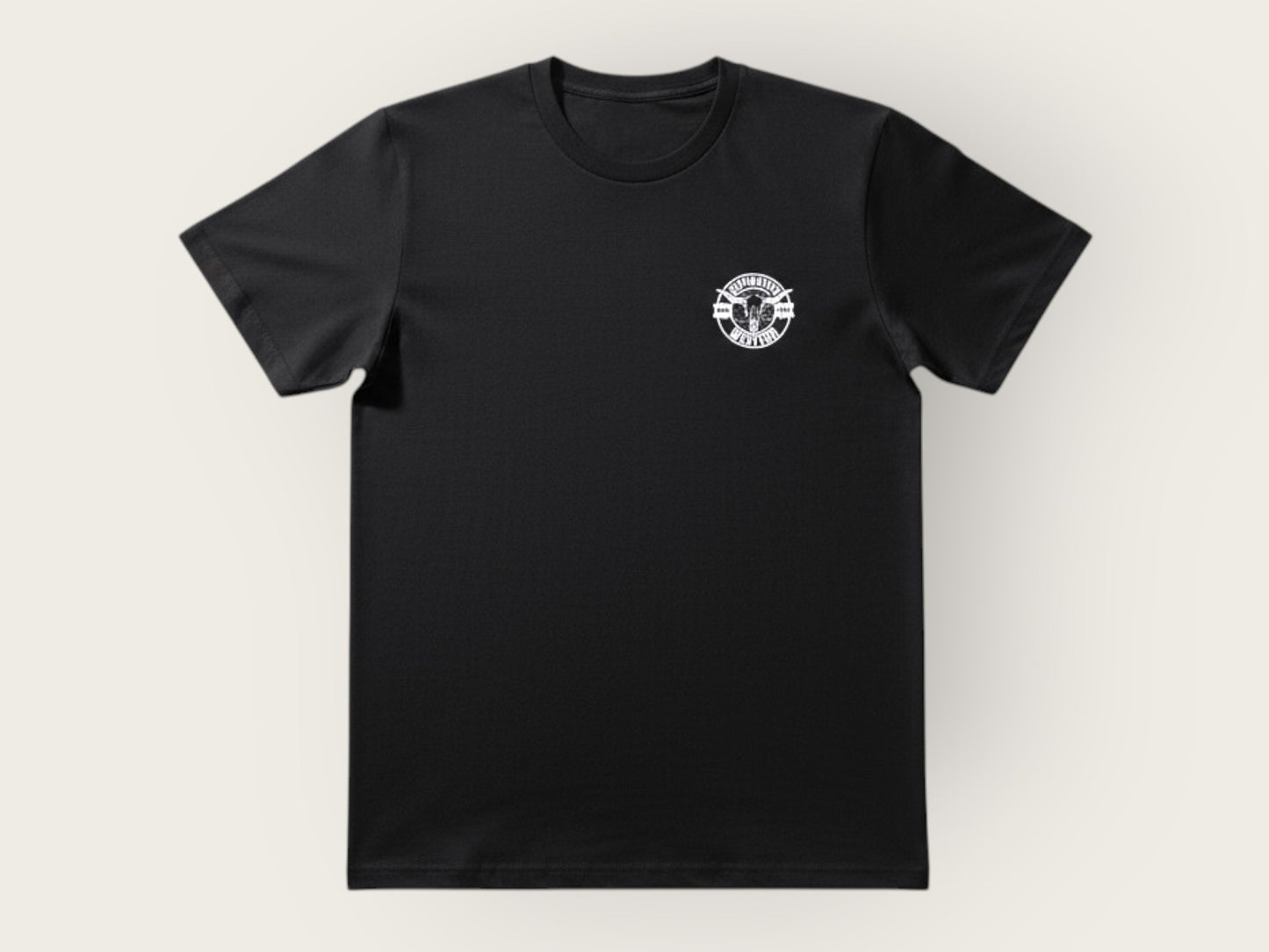 Inspiration Western - T-shirt noir 2 logos