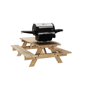 Halo - Barbecue aux granules  avec chariot Prime550