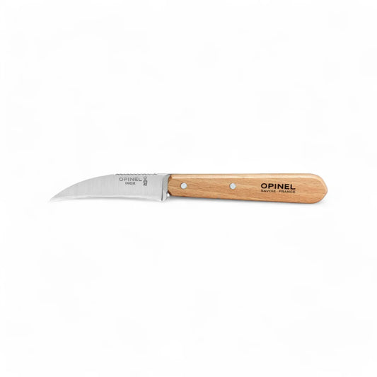 Opinel - Couteau à légumes No 114 Naturel (Hêtre)