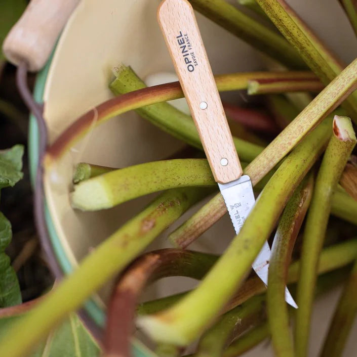 Opinel - Couteau à légumes No 114 Naturel (Hêtre)