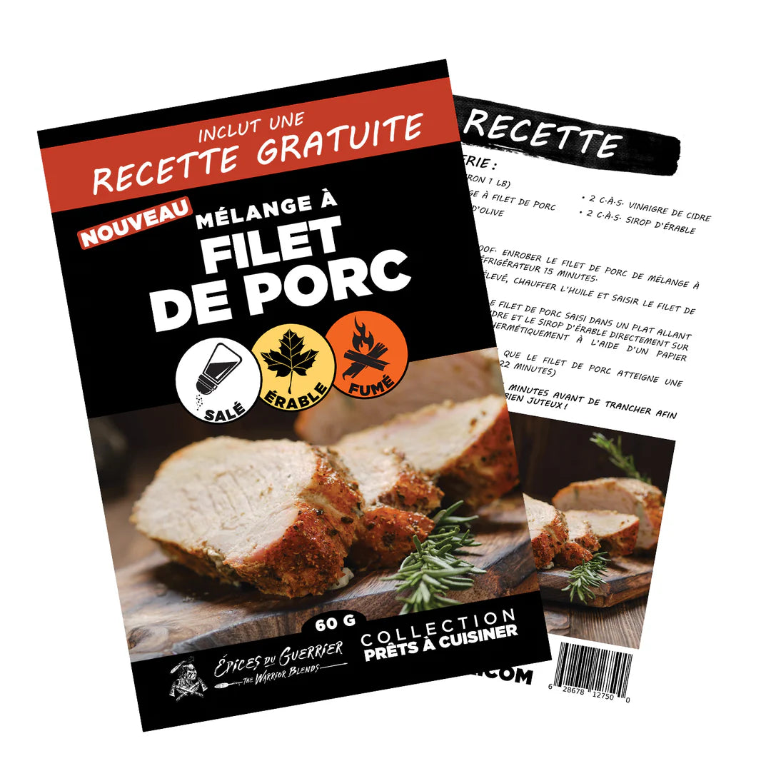 Épices du Guerrier - Mélange filet et longe de porc