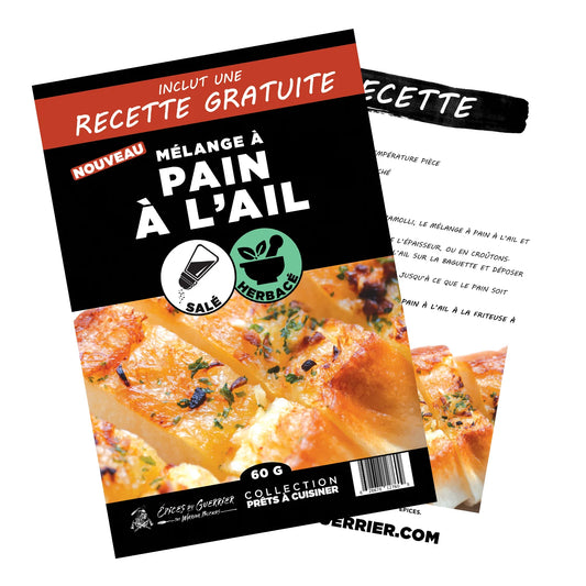 Épices du Guerrier - Mélange pain et croûton à l'ail