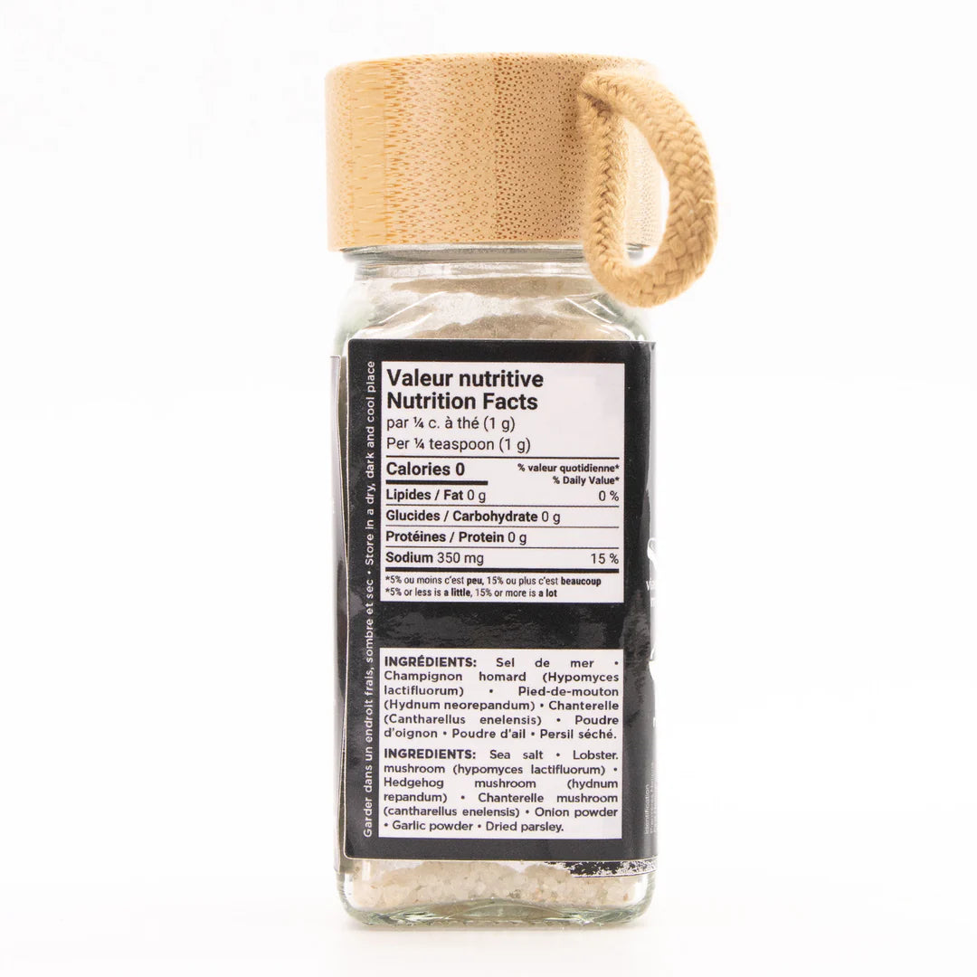 Épices du Guerrier - Sel aux champignons sauvages 115 g