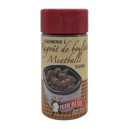 Assaisonnement pour ragoût de boulettes Poivre des Îles 28g – épice traditionnelle québécoise