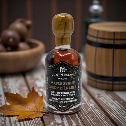 Virgin Mady - Sirop d'érable vieilli 12 mois en fût de Whiskey
