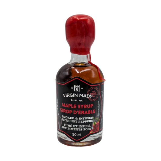 Virgin Mady - Sirop d'érable Fumé et infusé aux piments forts