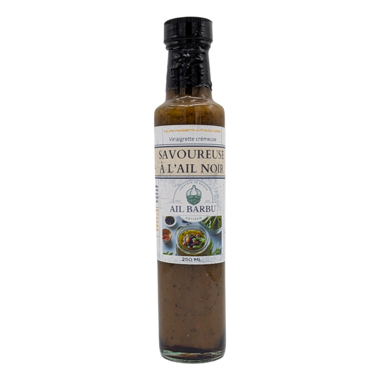 Ail Barbu - Vinaigrette crémeuse à l'ail et tomate séchée