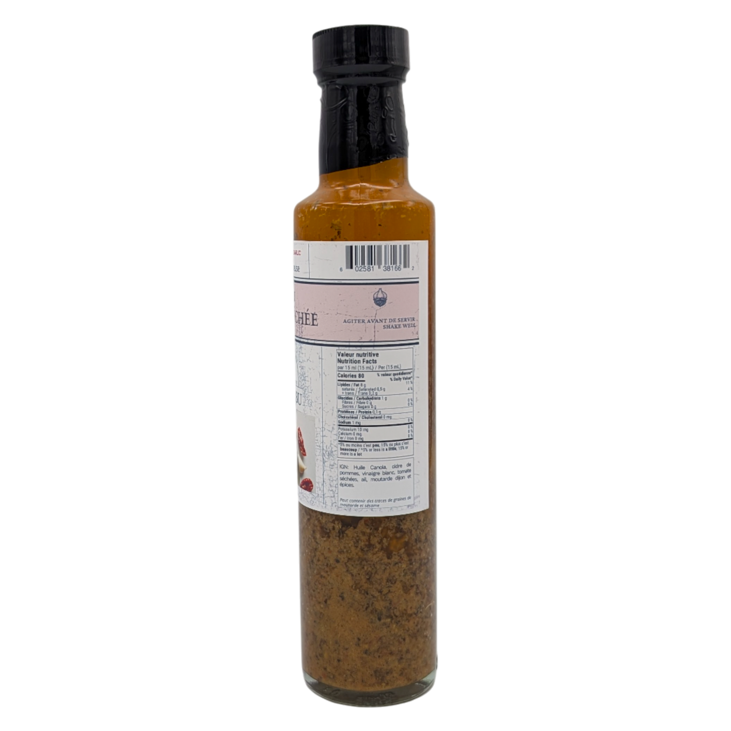 Ail Barbu - Vinaigrette crémeuse à l'ail et tomate séchée