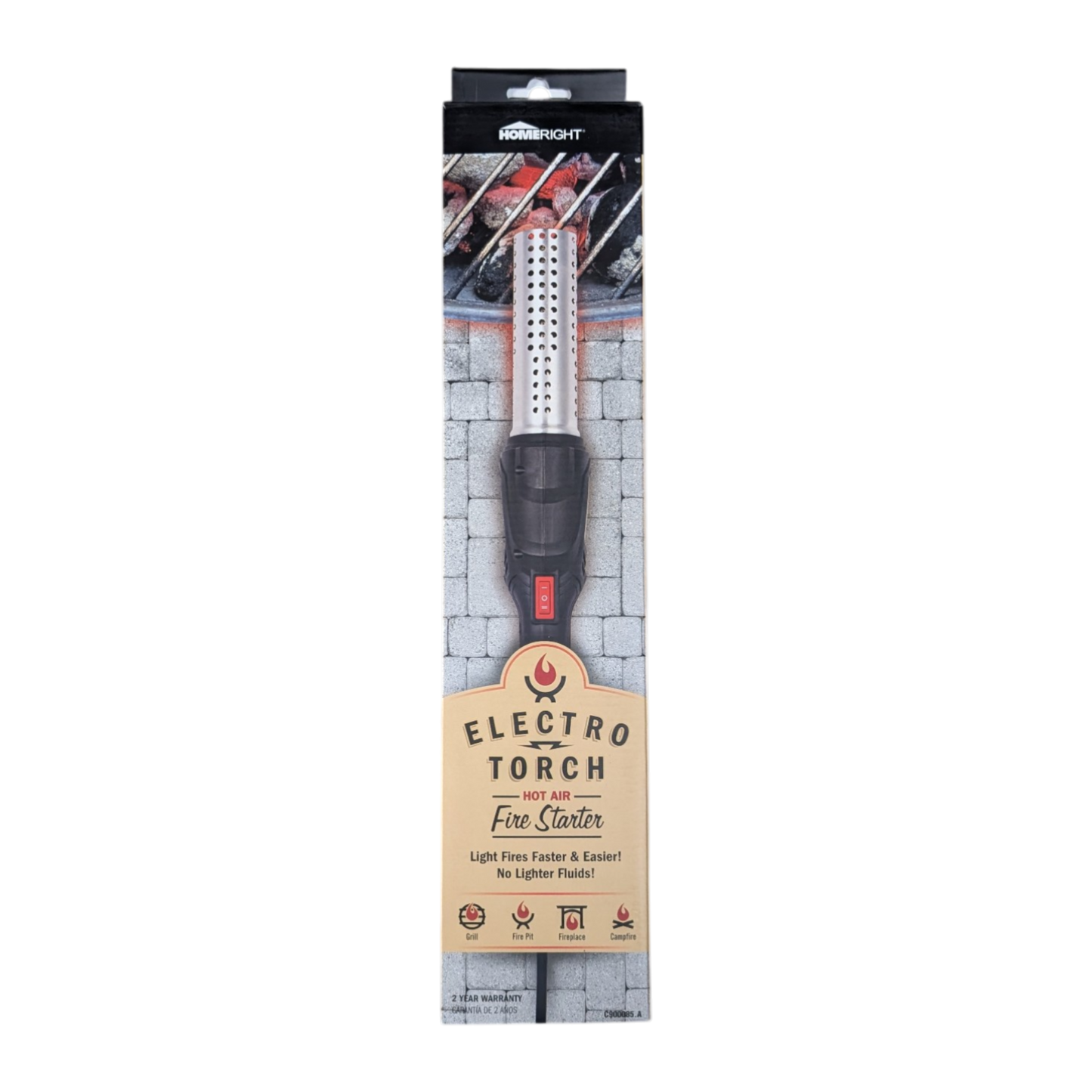 Homeright - Electro Torch | Allume-charbon électrique rapide