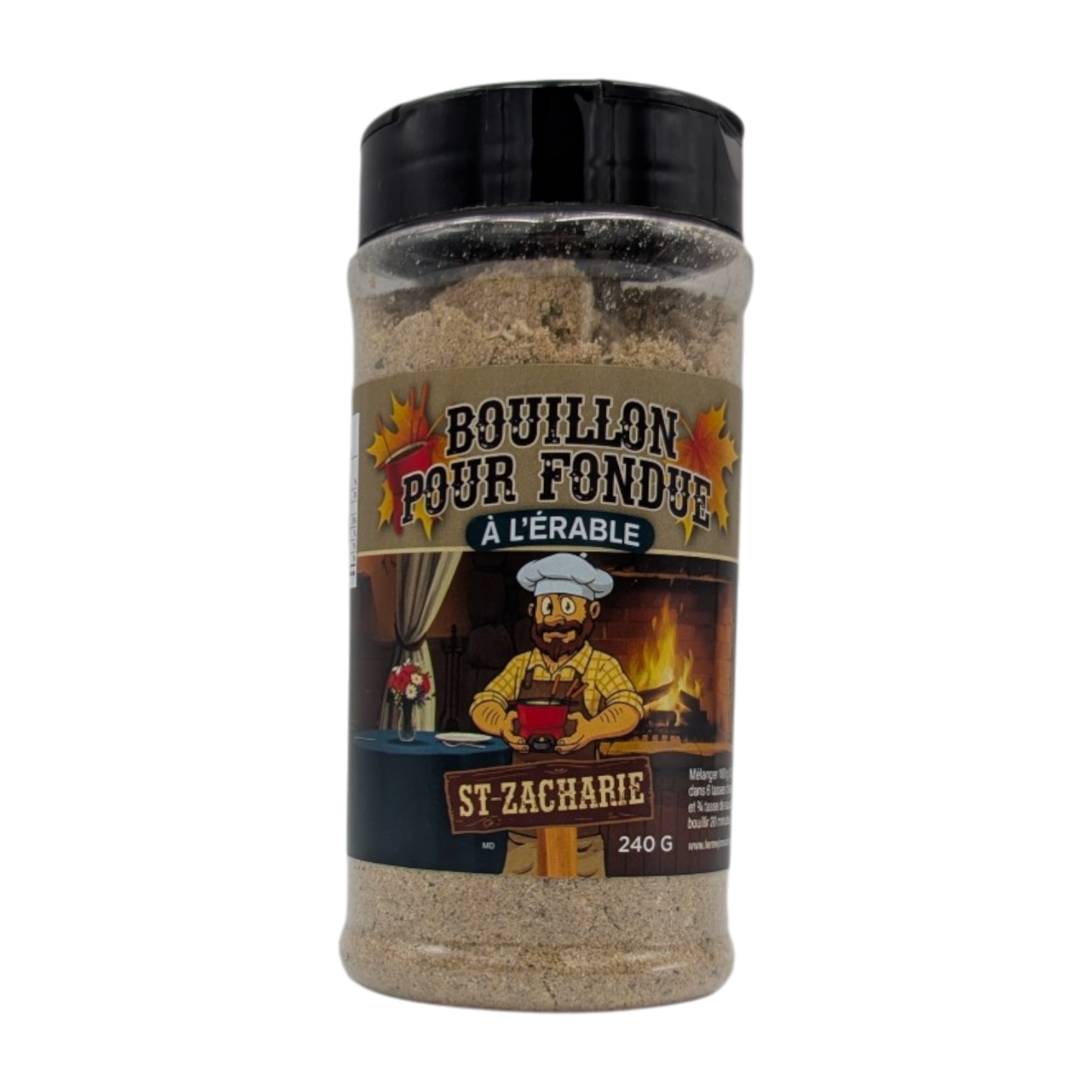 St-Zacharie - Bouillon pour fondue l'érable