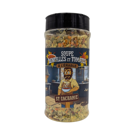 St-Zacharie - Soupe lentille et tomate à l'érable