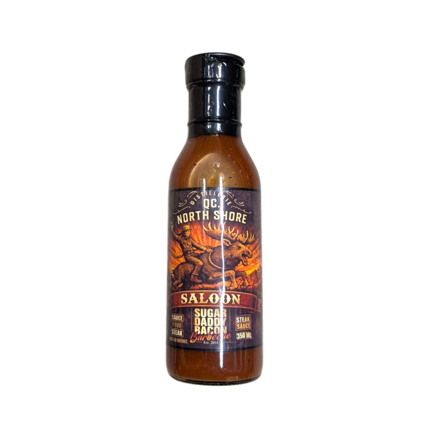 Sugar Daddy Bacon BBQ – Sauce Steak Saloon 350 ml
