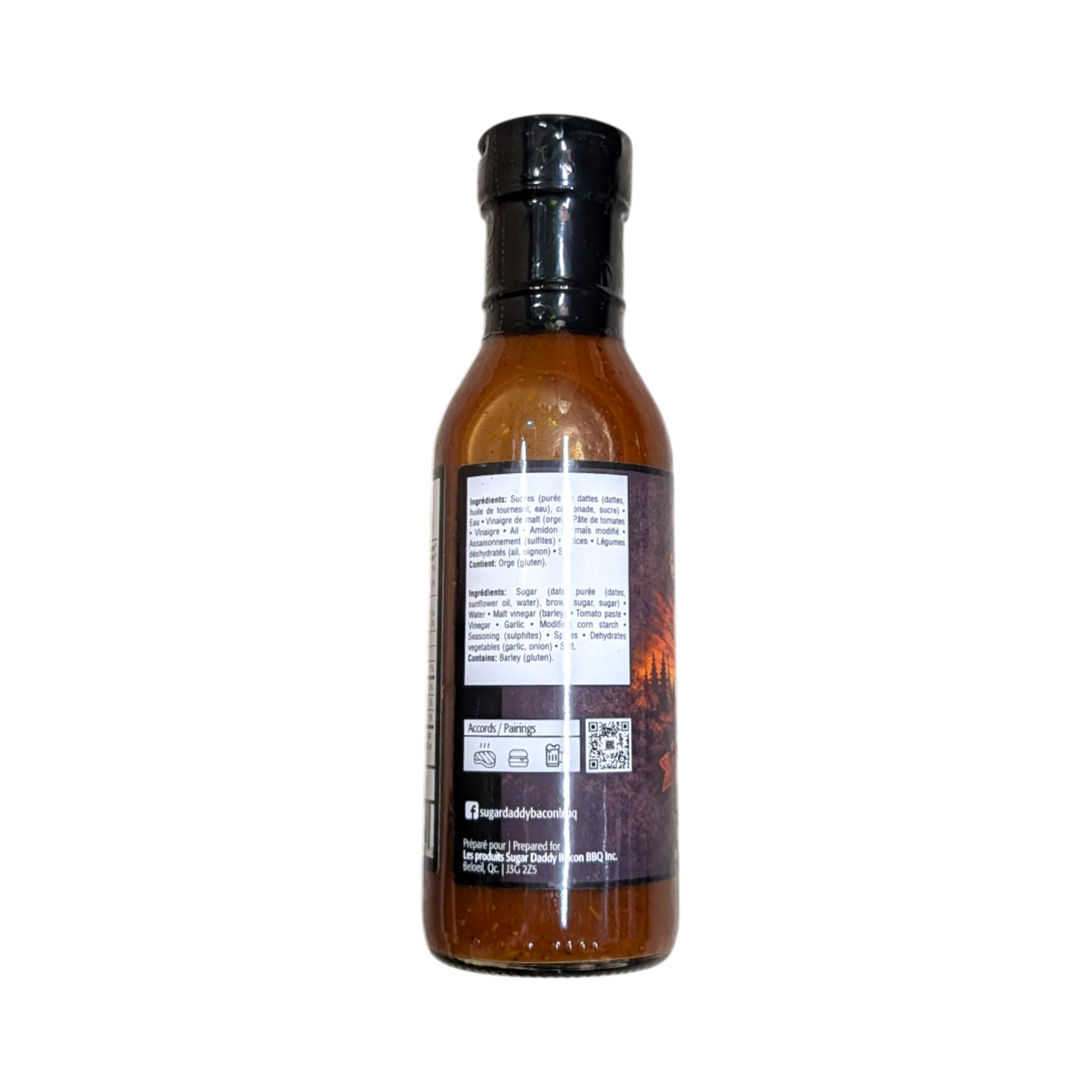 Sugar Daddy Bacon BBQ – Sauce Steak Saloon 350 ml