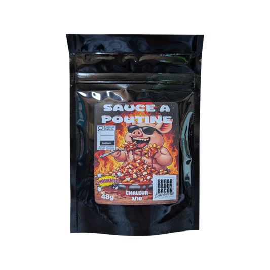 Sugar Daddy Bacon BBQ/SKOD PEPPERS - Sauce à poutine 3/10