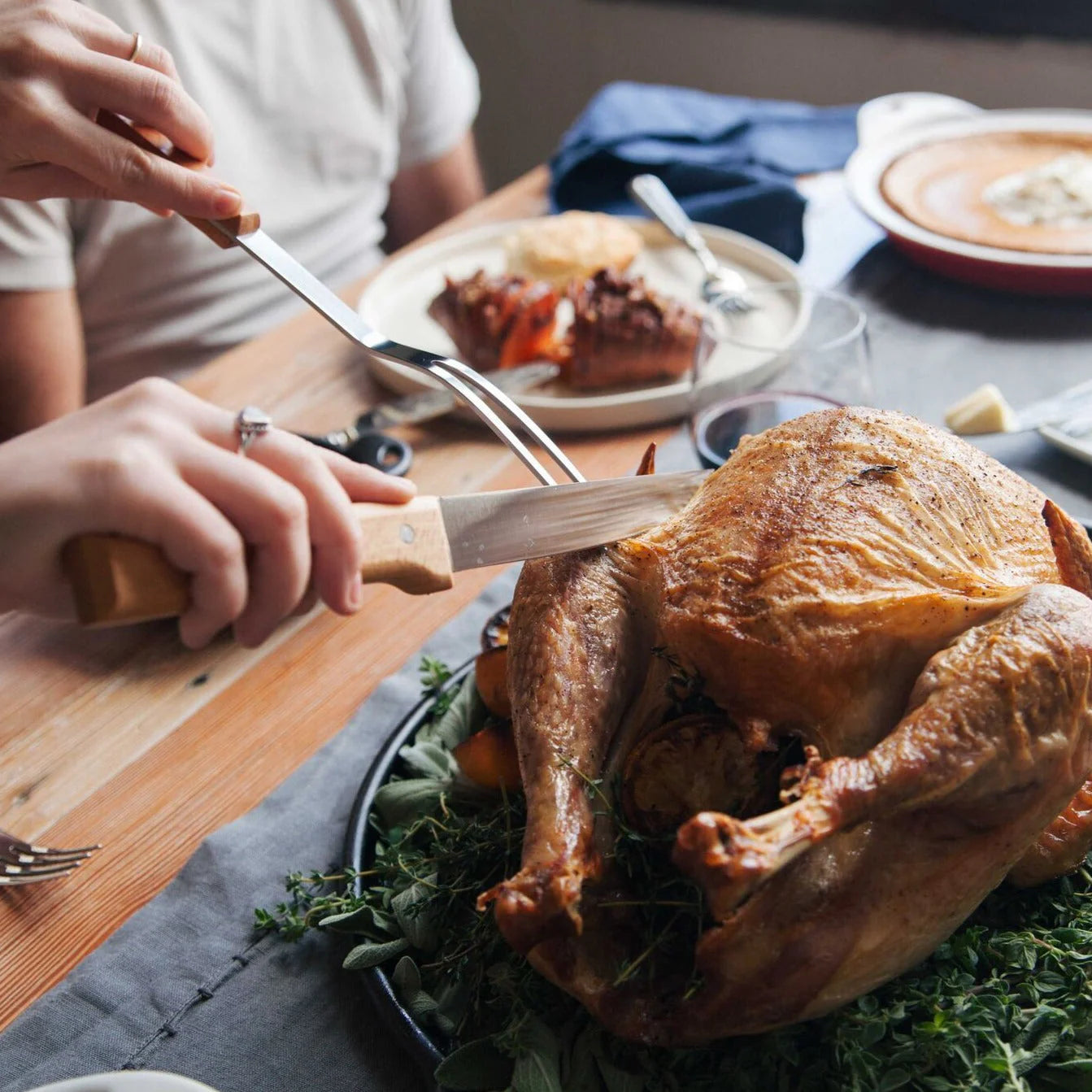 Opinel – Couteau à Découper Parallèle 120