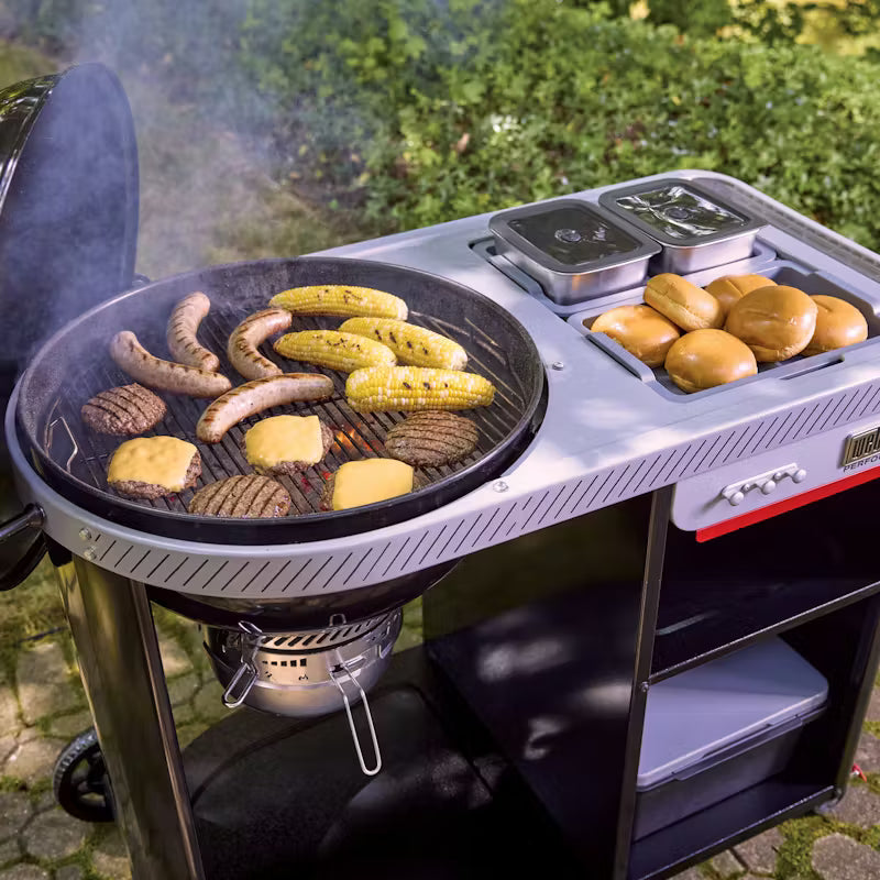 Weber - Barbecue au charbon Performer Premium 22 pouces Noir