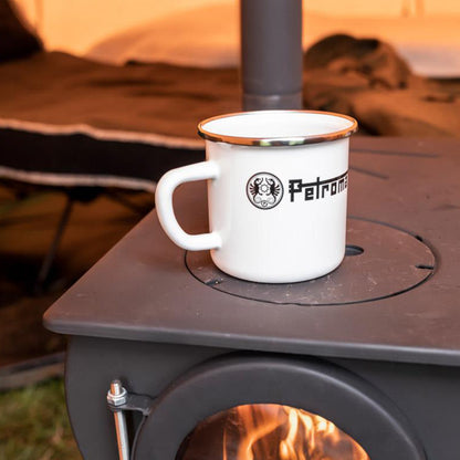Petromax - Tasse en émail blanche