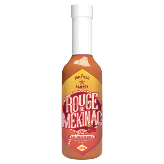 La Pimenterie - Sauce piquante - Rouge de Mékinac