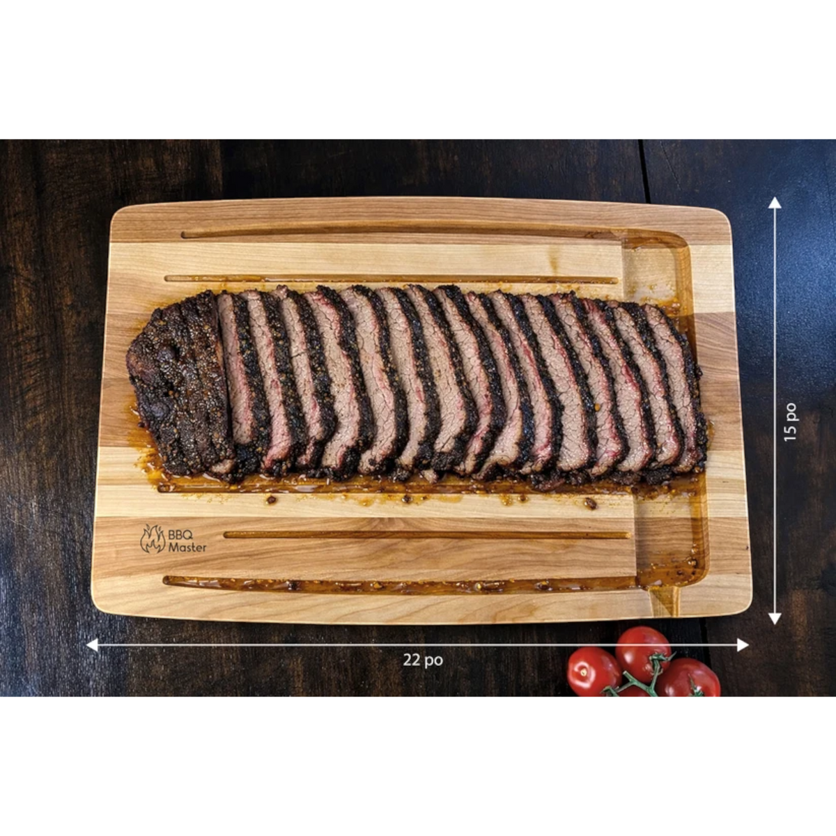 Shop Boréal - Planche à jus XL BBQ Master Goliath