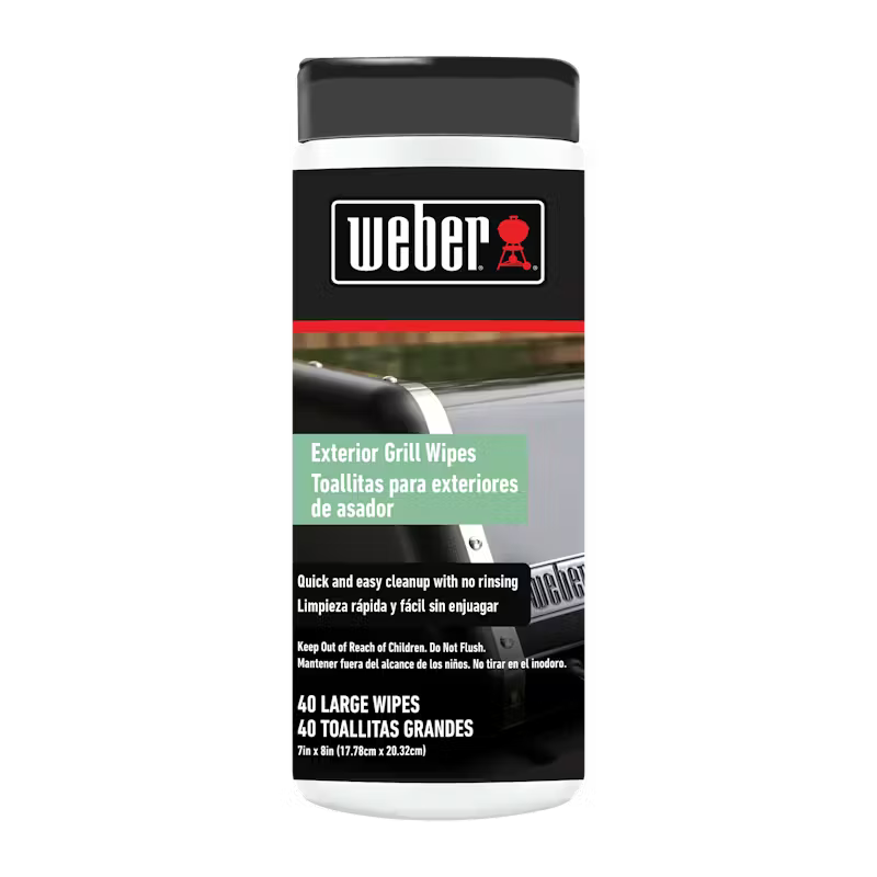 Weber - Boîte de lingettes pour grills extérieurs