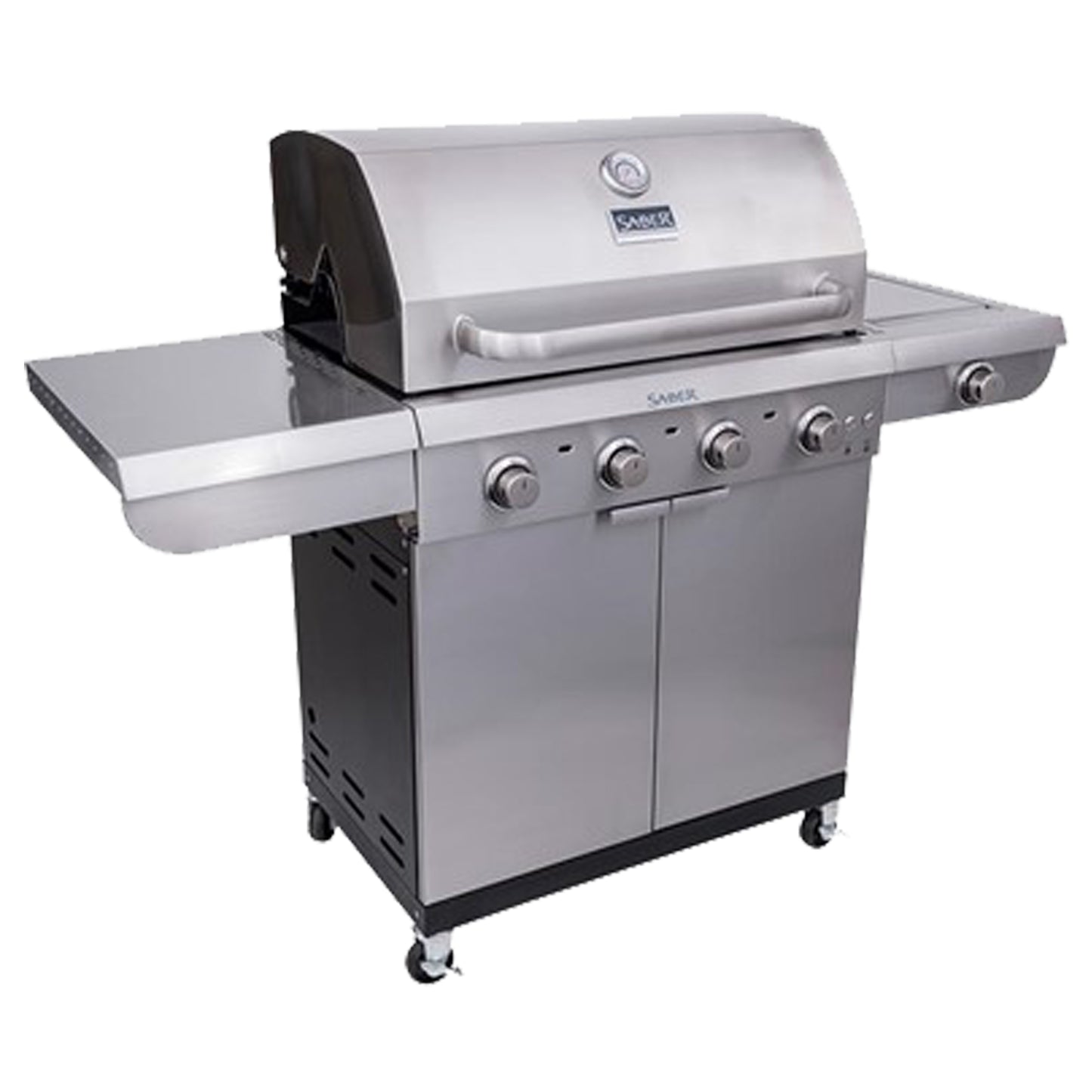 BBQ Saber Select 4 brûleurs acier inoxydable — vue de face