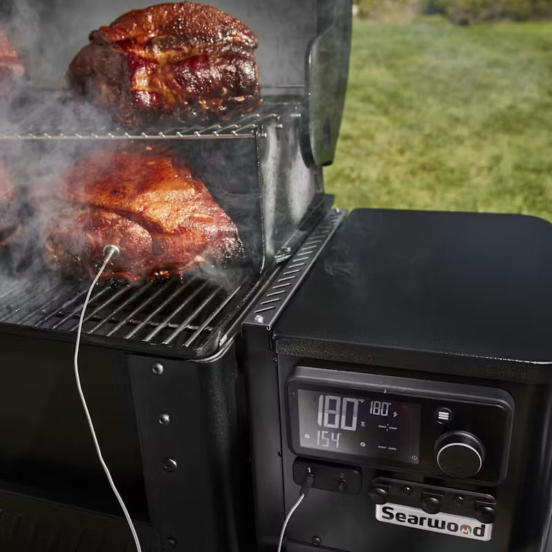 Weber - Barbecue à granules de bois Searwood XL 600 Noir