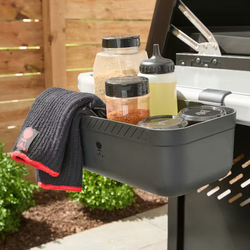 Weber - Gril plancha antirouille Slate 36 pouces à chariot ouvert