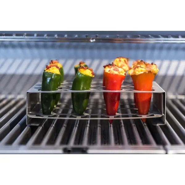 Support à poivrons farcis sur grille BBQ Saber Deluxe