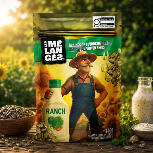 Les Mélangés - Graines de tournesol Ranch