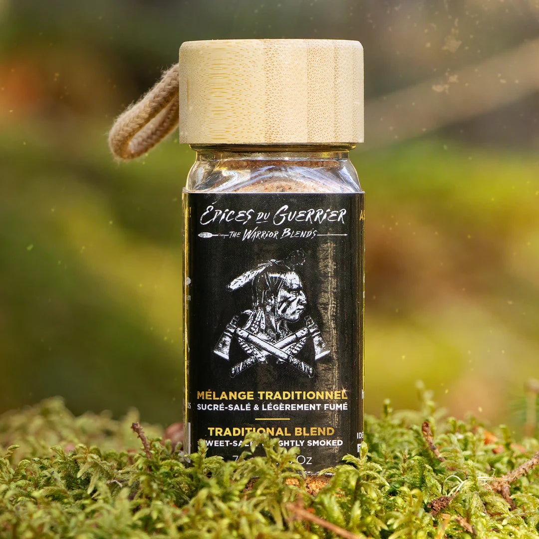 Épices du Guerrier - Mélange Traditionnel - Mélange d'épices et d'herbes autochtones 75g