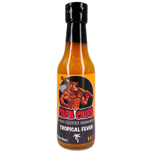 Papa Ours - Sauce piquante - Tropical Fever - Scotch Bonnet & Mangues