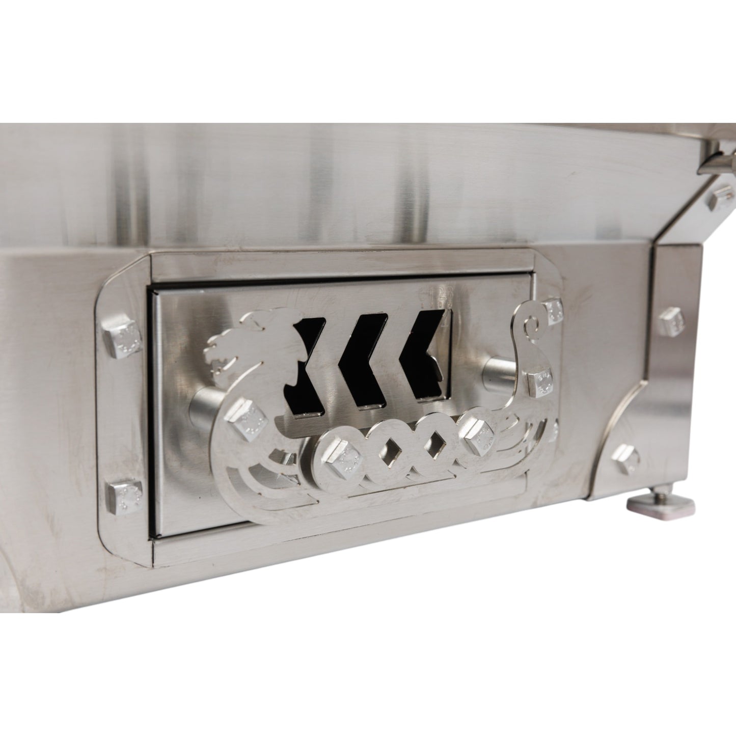 V-Forge - Barbecue en inox au charbon Ragnar assemblé