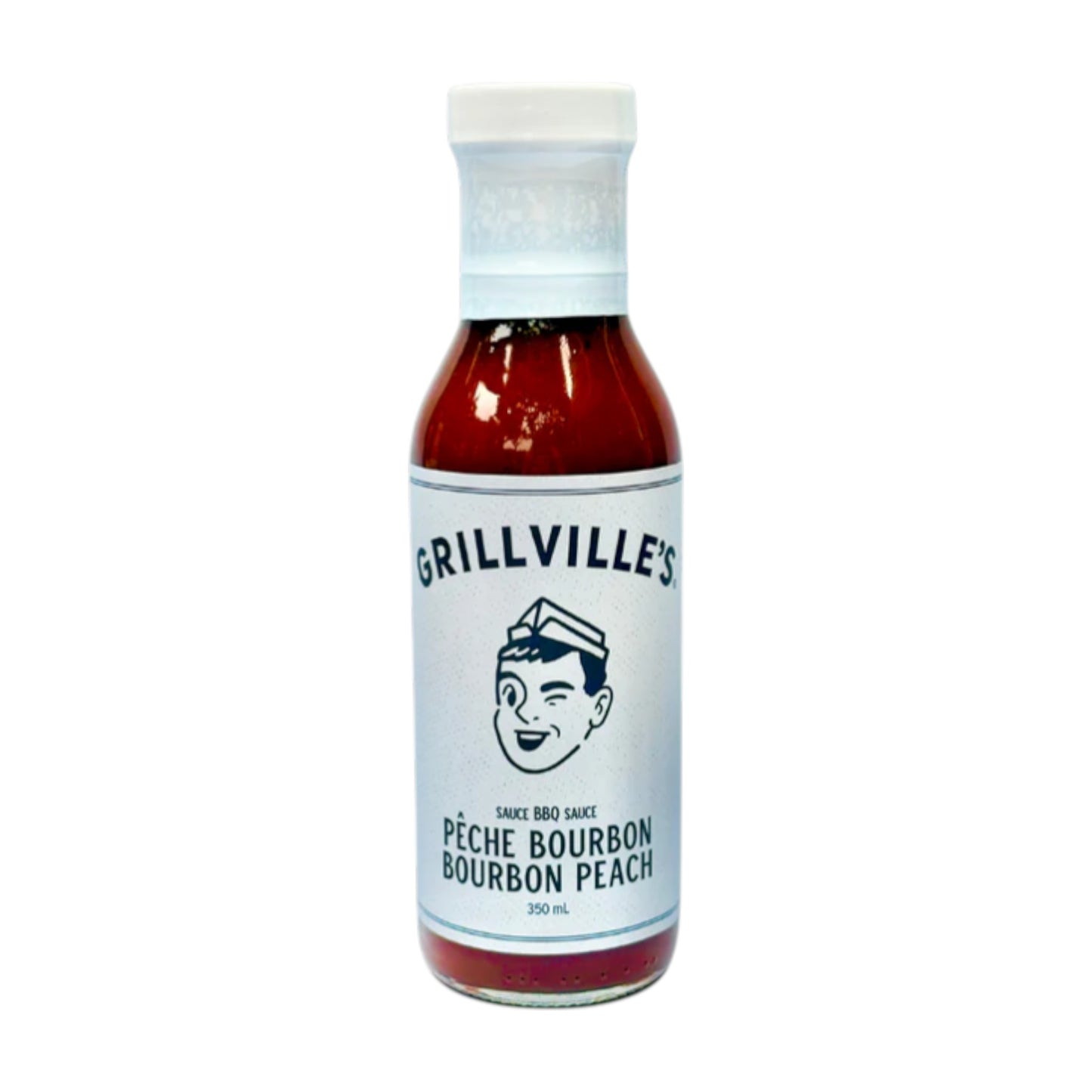GRILLVILLE'S - Sauce BBQ Pêche et Bourbon
