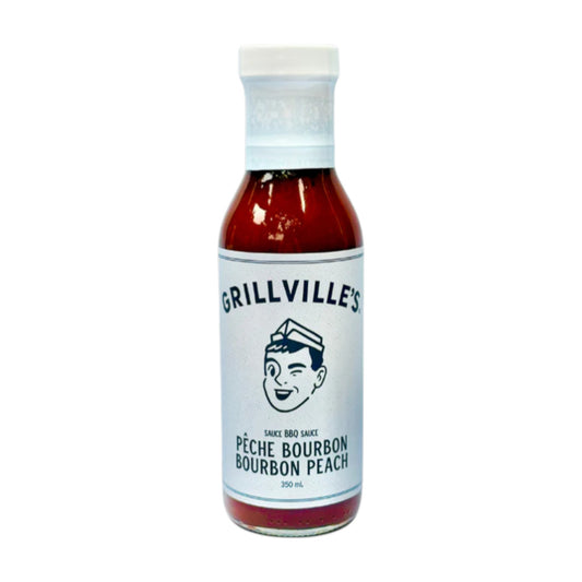 GRILLVILLE'S - Sauce BBQ Pêche et Bourbon