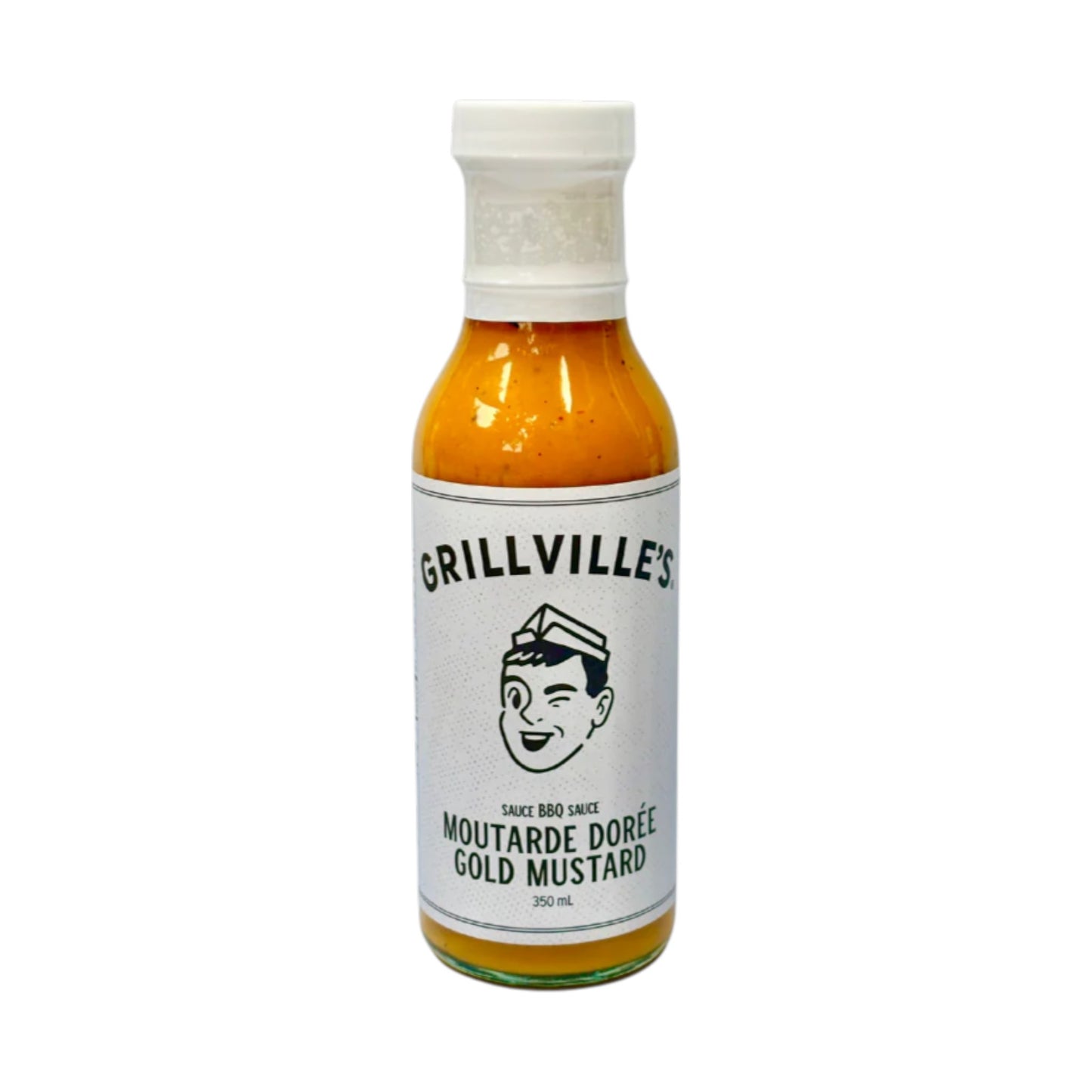 GRILLVILLE'S - Sauce BBQ Moutarde Dorée